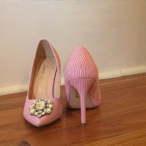 Lauren Lorraine “Rita” Embellished Heels